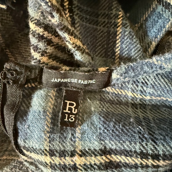 R13 Shredded Relaxed Midi - Picture 9 of 11